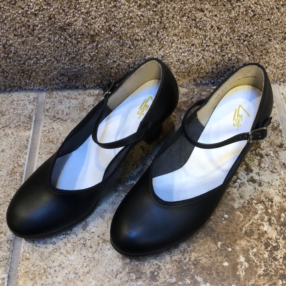 LEO'S DANCEWEAR LEATHER JAZZ PUMP